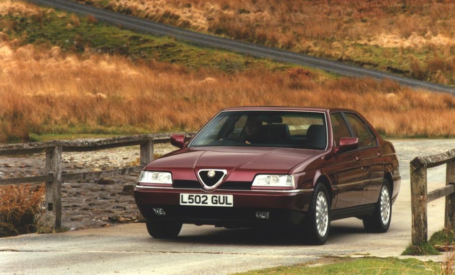  Alfa Romeo 164 Super 1992 года  (UK) (фото 5 из 7)